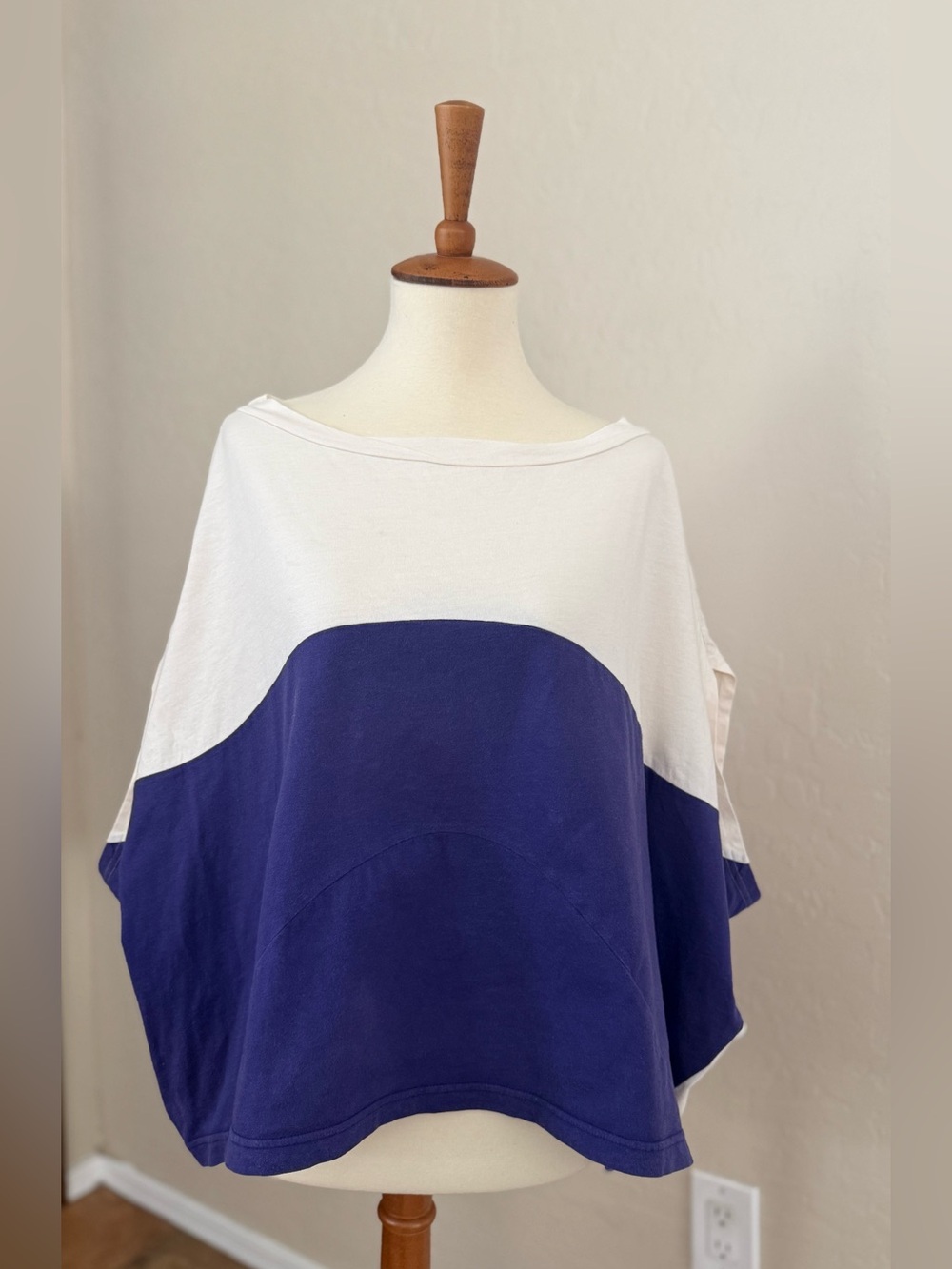 Issey Miyake Mercibeaucoup Gyaru Style Color Block Top Size Small- Medium
